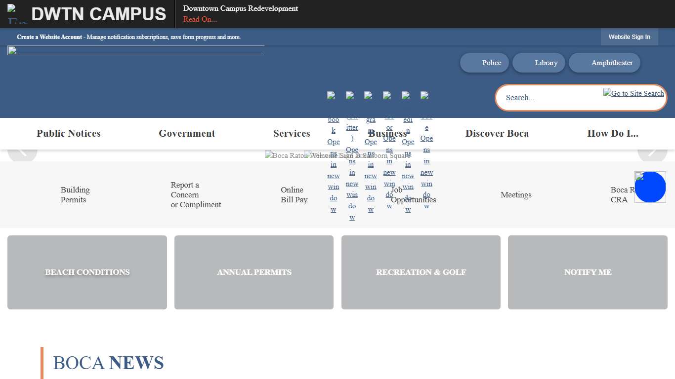 Boca Raton, FL Official Website